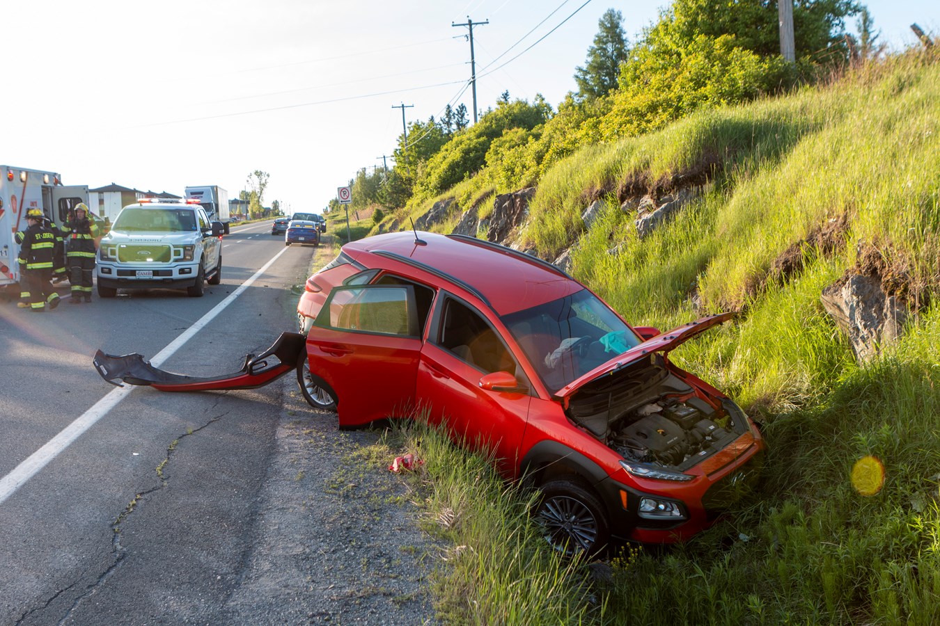 Collision à Saint-Joseph-de-Beauce