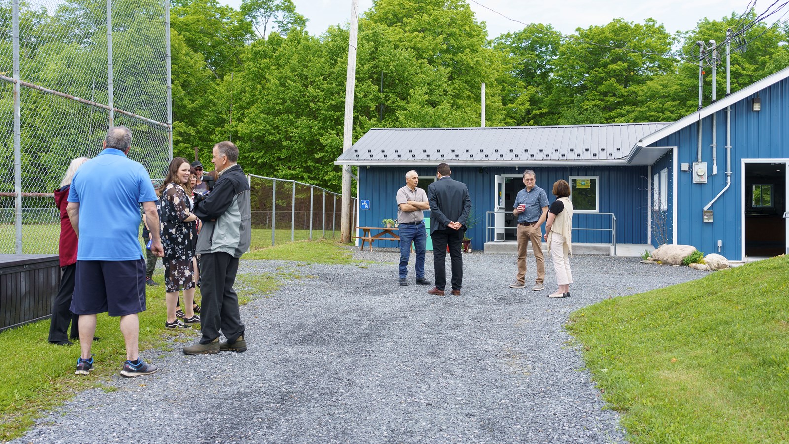 Inauguration du Chalet des loisirs à Saint-Philibert