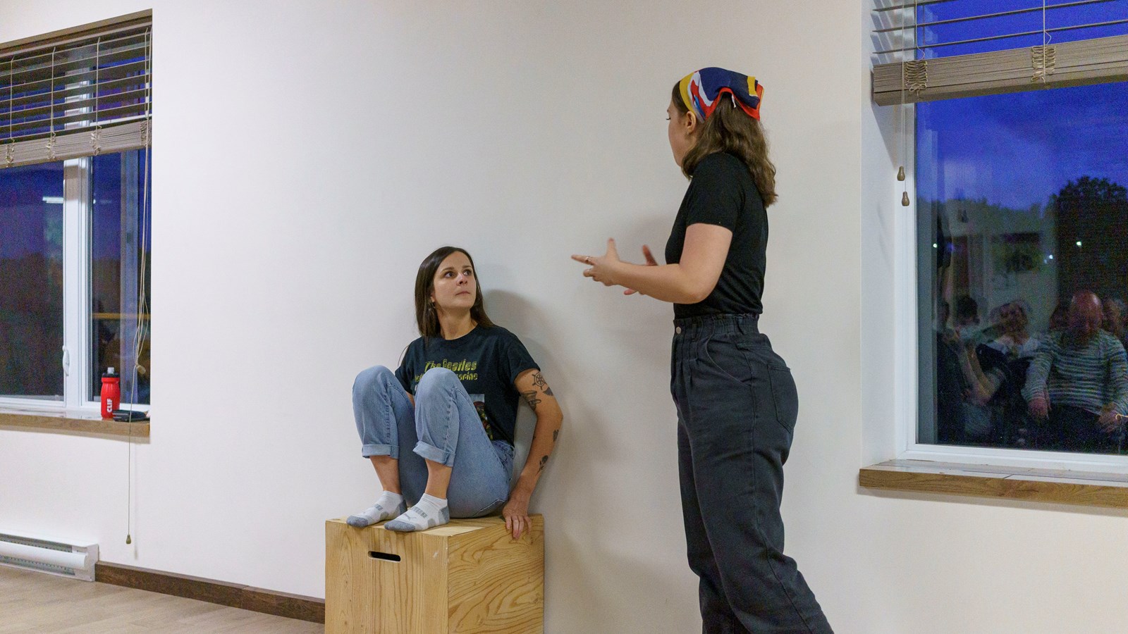 Improvisation en binôme pour 45 secondes