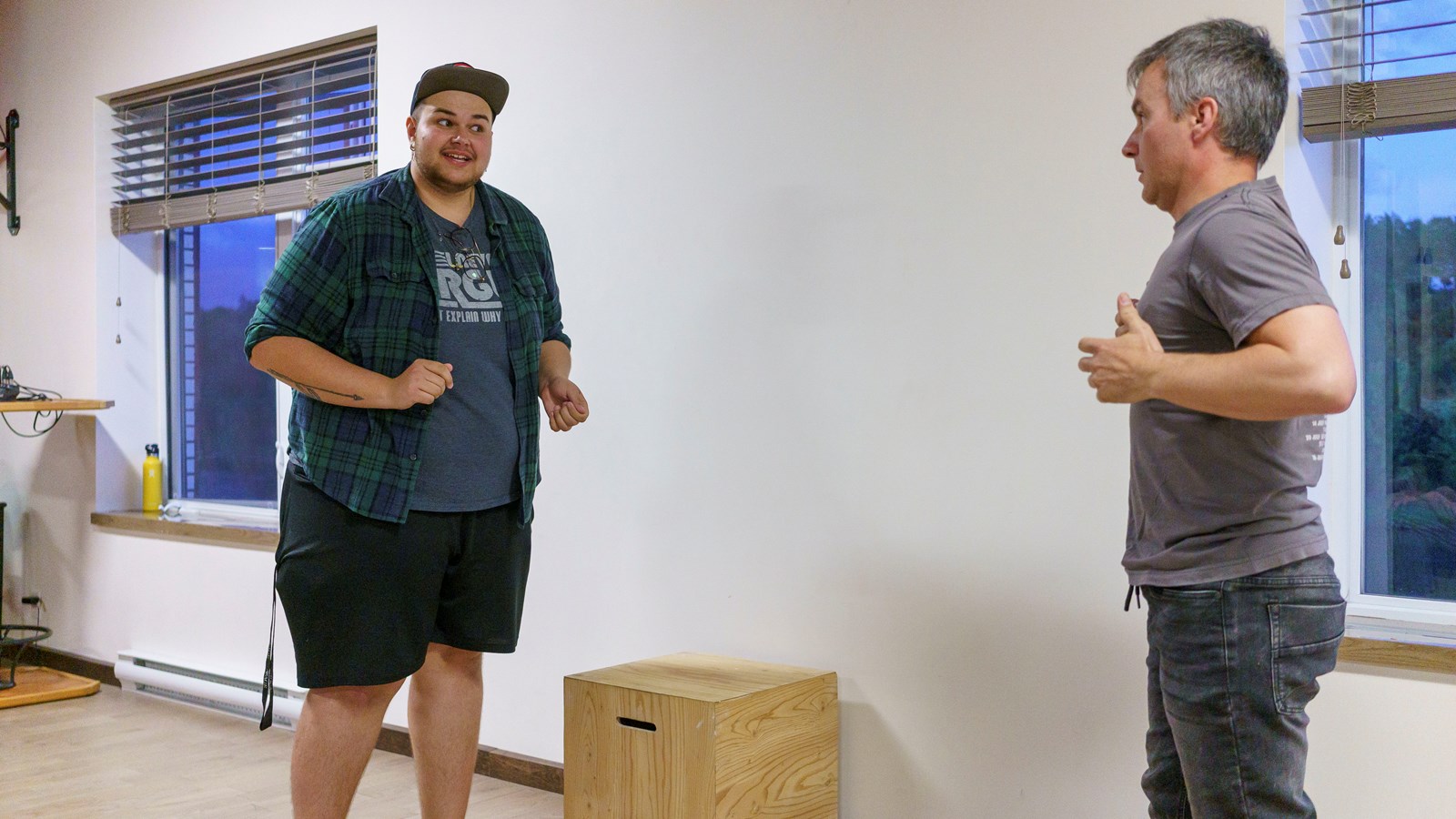 Improvisation en binôme pour 45 secondes