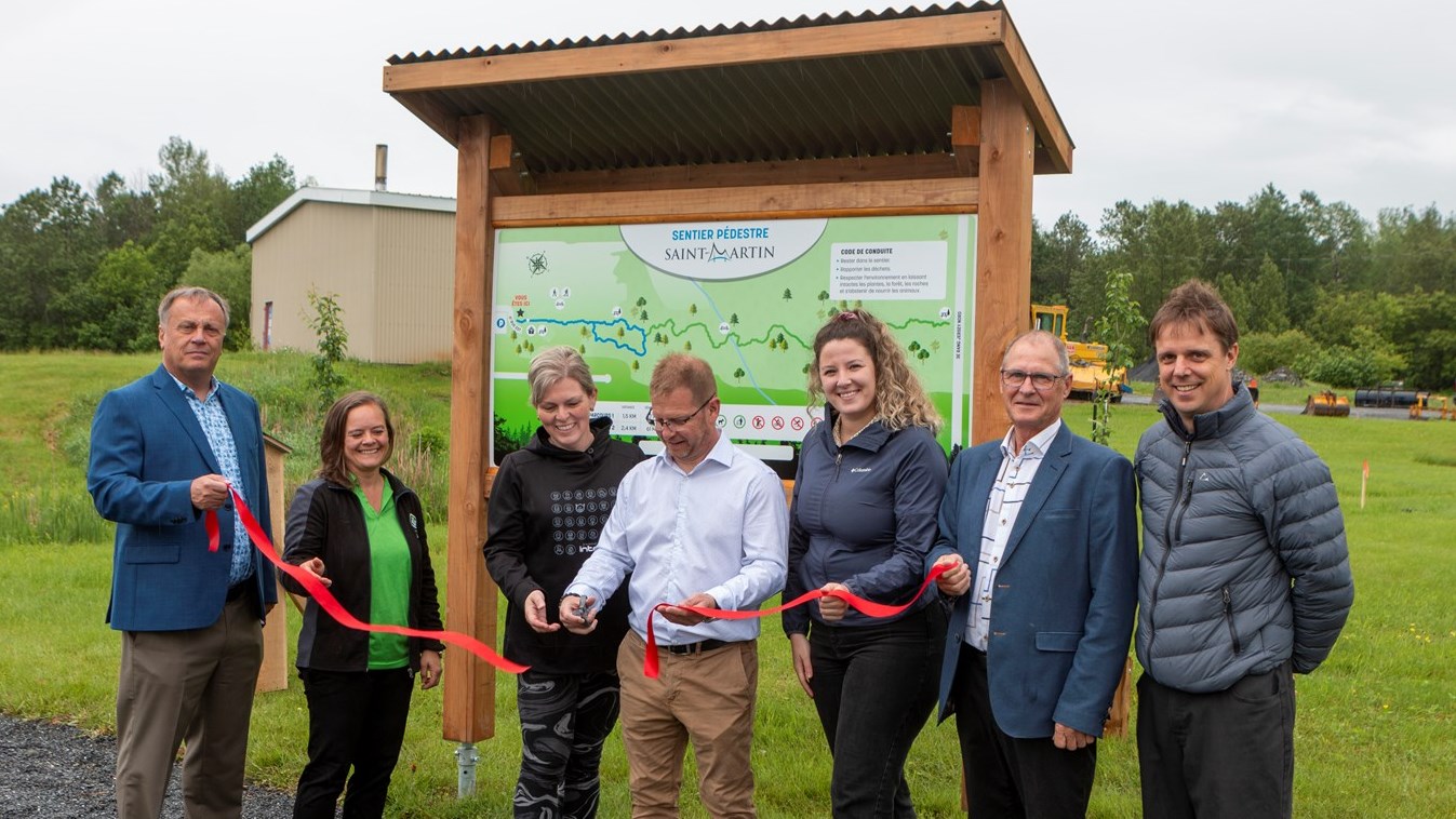 Un nouveau sentier pédestre et parcours urbain à Saint-Martin