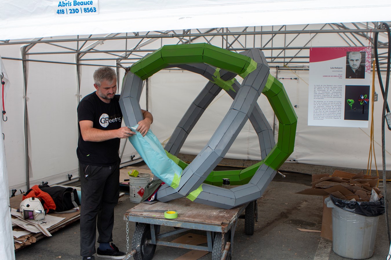 Le sculpteur Luka Radojevic en cinq réponses