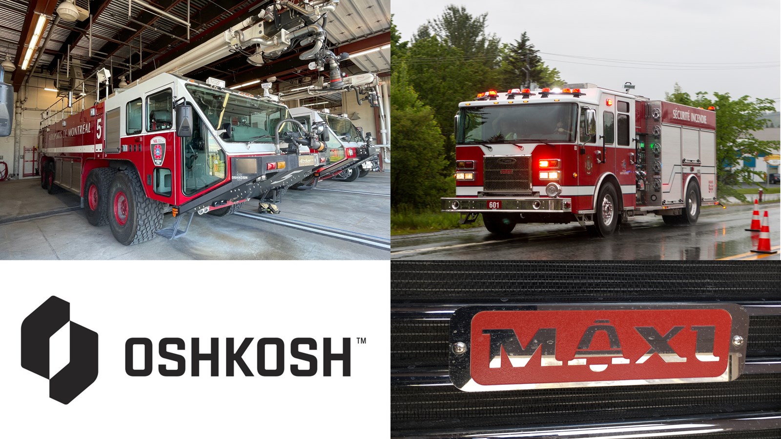 Oshkosh Corporation achète MaxiMétal de Saint-Georges
