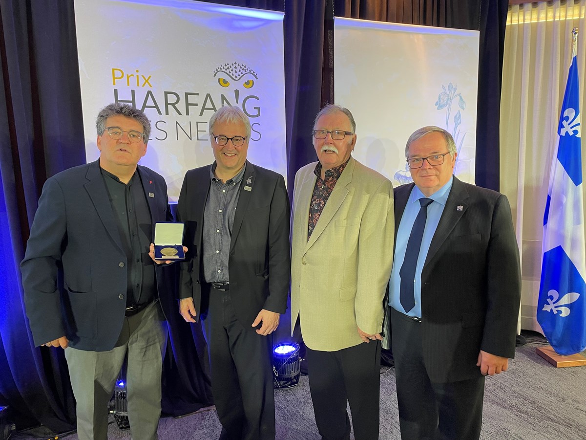 Le Domaine Taschereau-Parc nature reçoit le prix Harfang des neiges