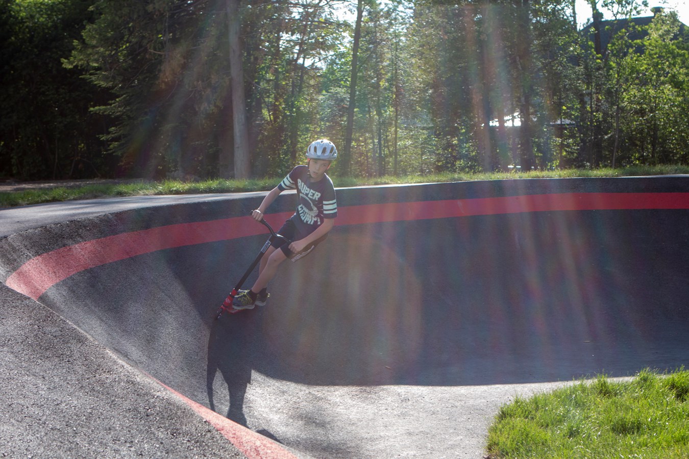 Saint-Éphrem inaugure son pumptrack