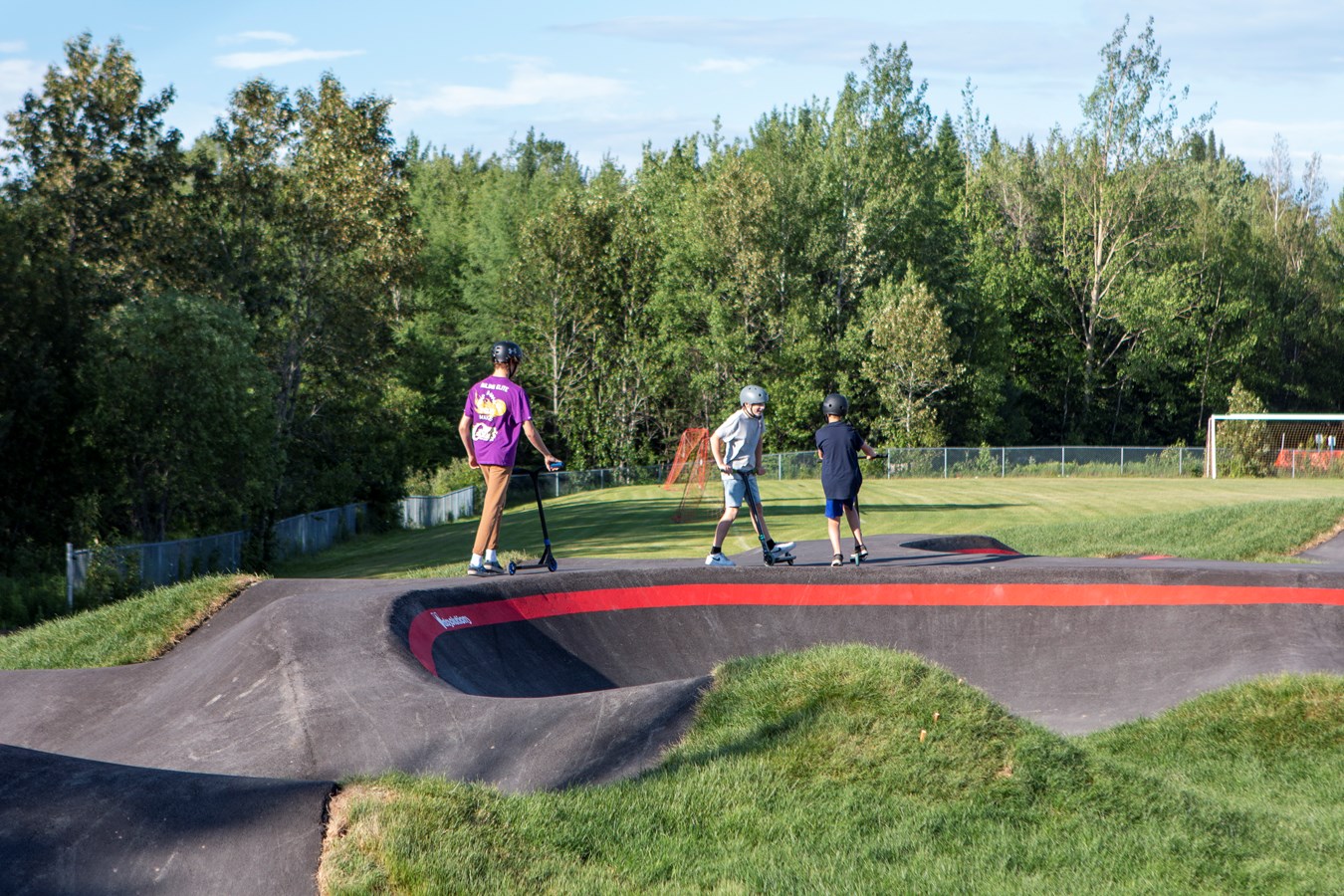 Saint-Éphrem inaugure son pumptrack