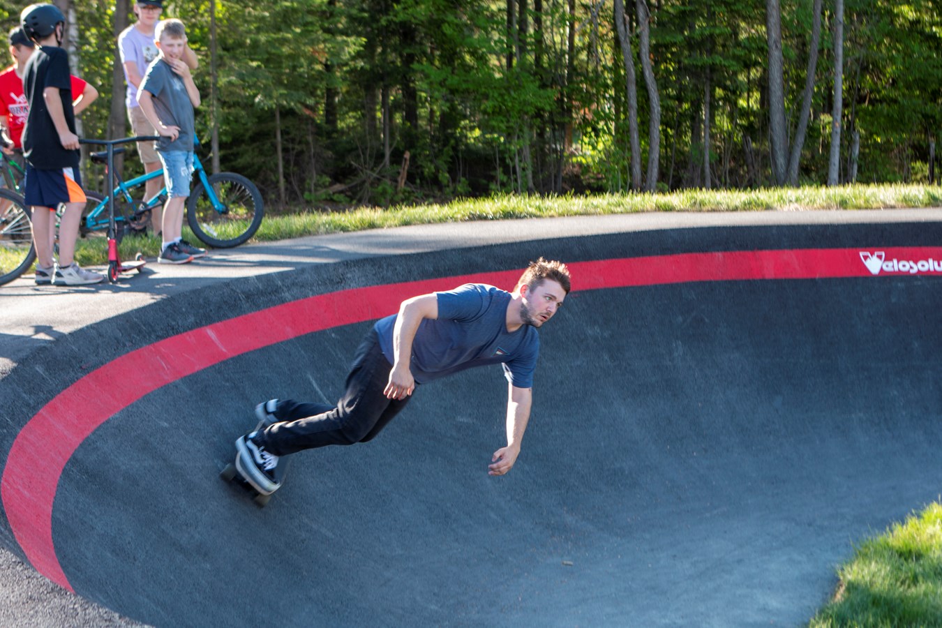 Saint-Éphrem inaugure son pumptrack