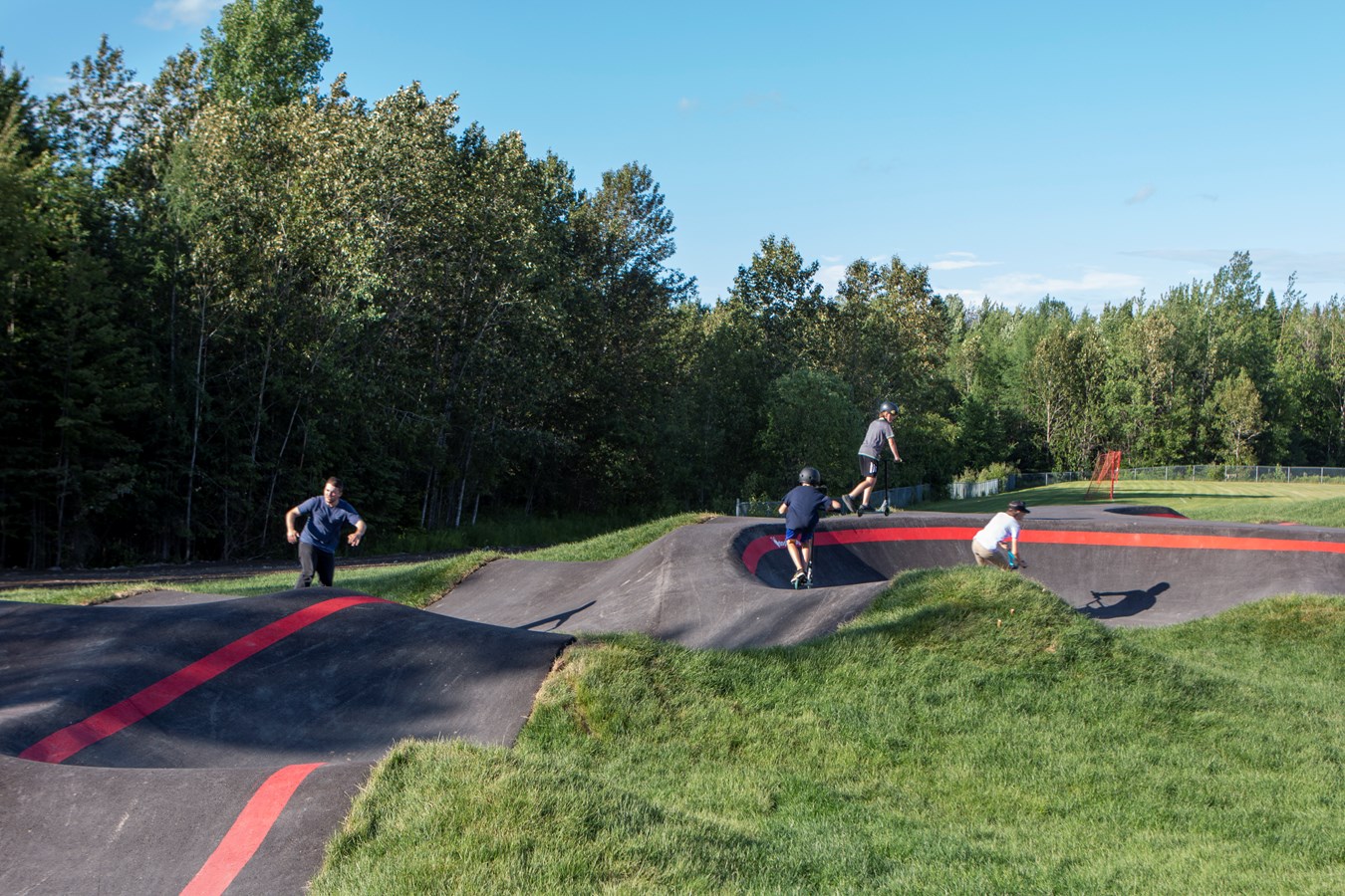 Saint-Éphrem inaugure son pumptrack