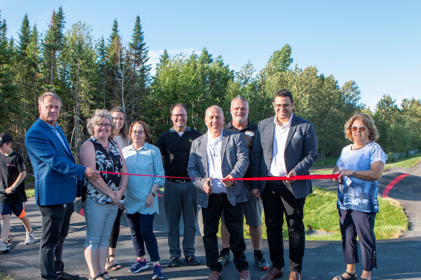 Saint-Éphrem inaugure son pumptrack