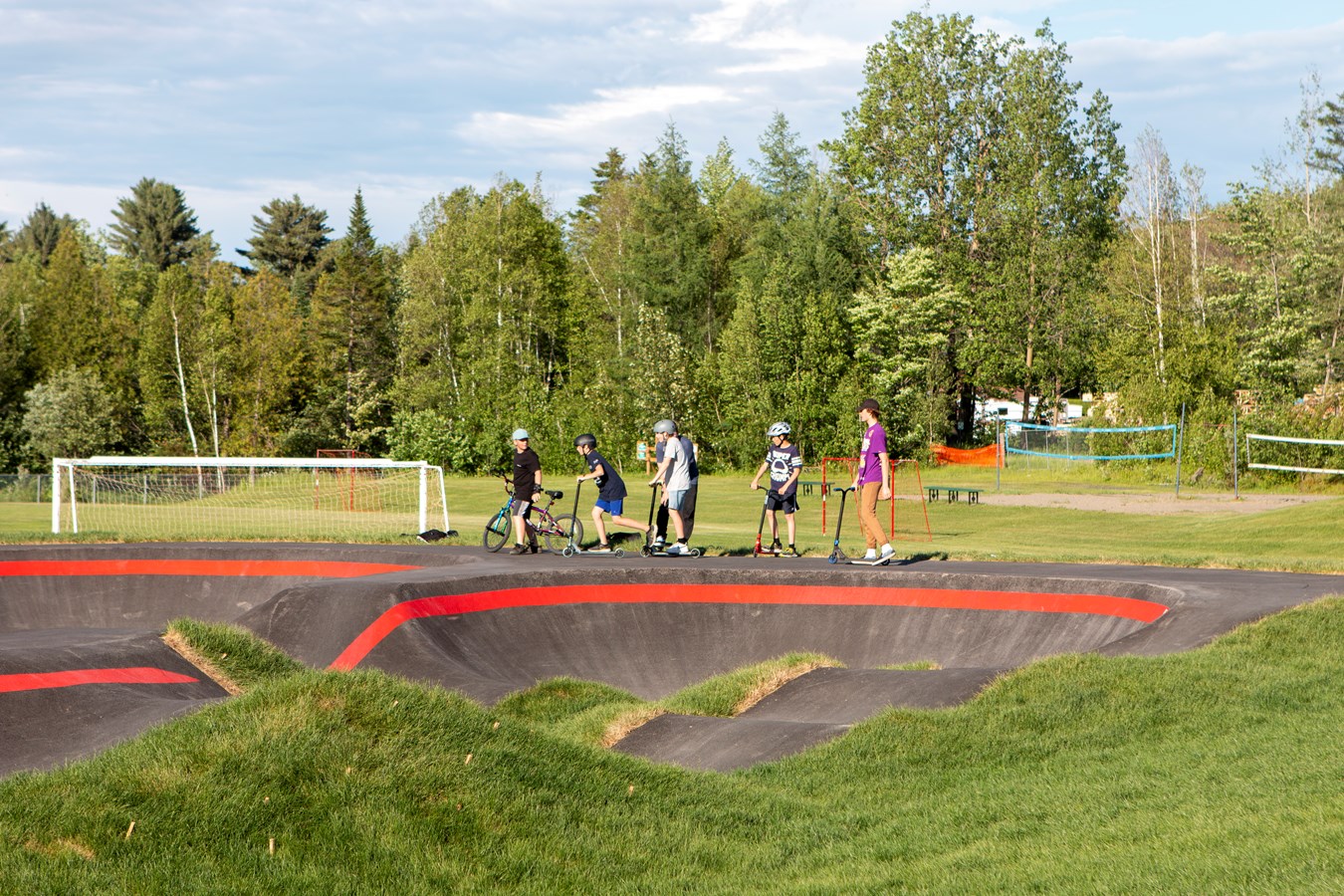 Saint-Éphrem inaugure son pumptrack
