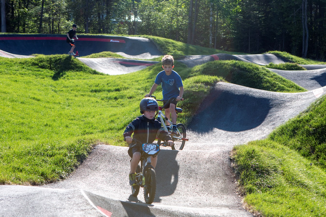 Saint-Éphrem inaugure son pumptrack