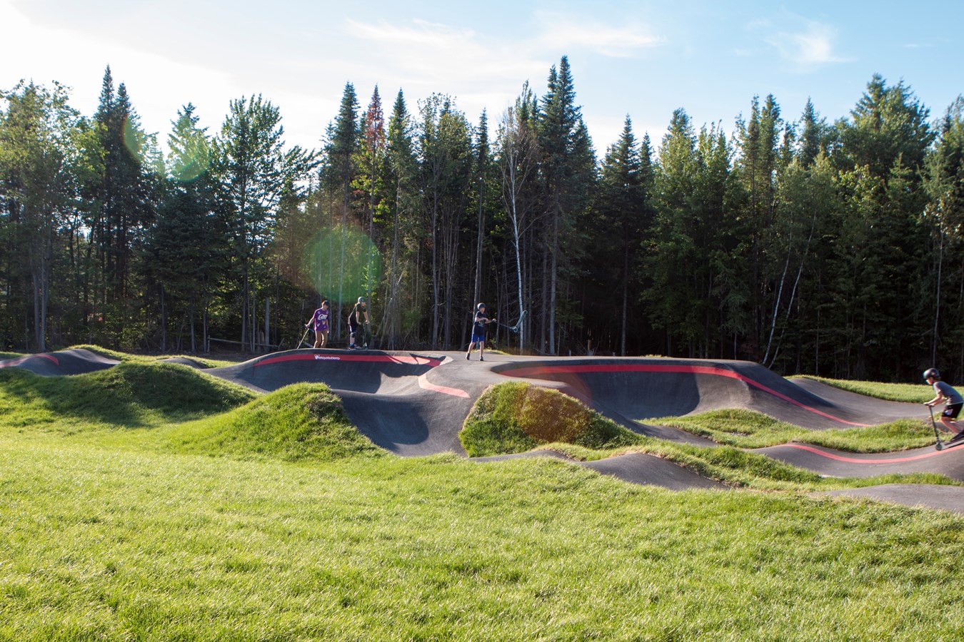 Saint-Éphrem inaugure son pumptrack