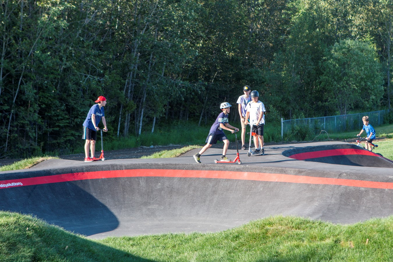 Saint-Éphrem inaugure son pumptrack
