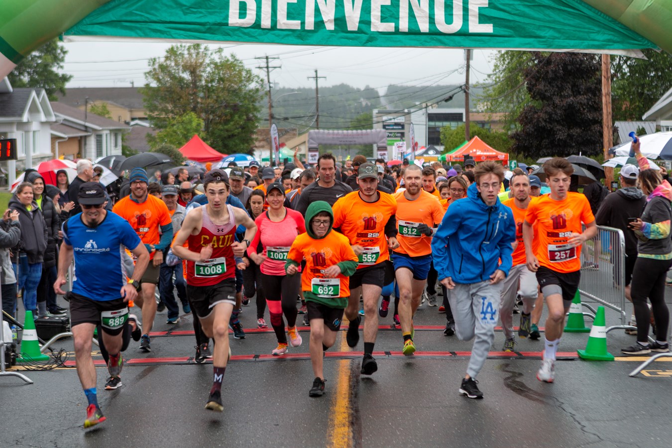 Le Défi Beauceron attire près de 1 200 coureurs