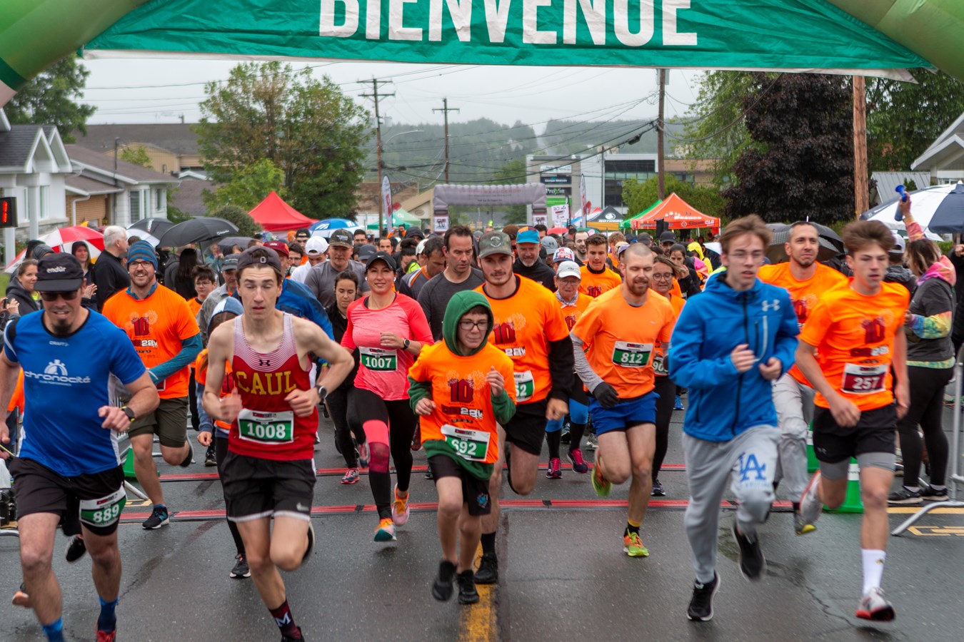 Le Défi Beauceron attire près de 1 200 coureurs