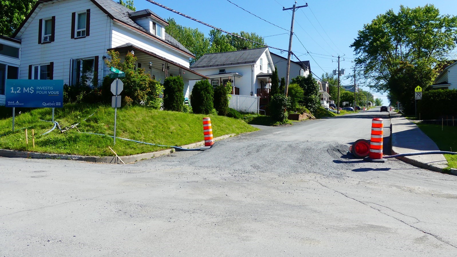 Les travaux sur la 116e Rue commencent aujourd'hui