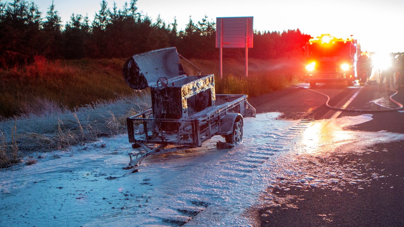 Deux sorties de route et un feu de véhicule hier soir en Beauce