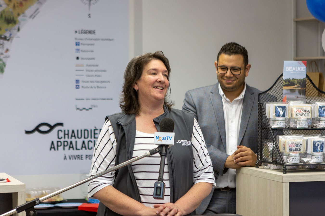 Un bureau d’information touristique de la Beauce à Saint-Georges