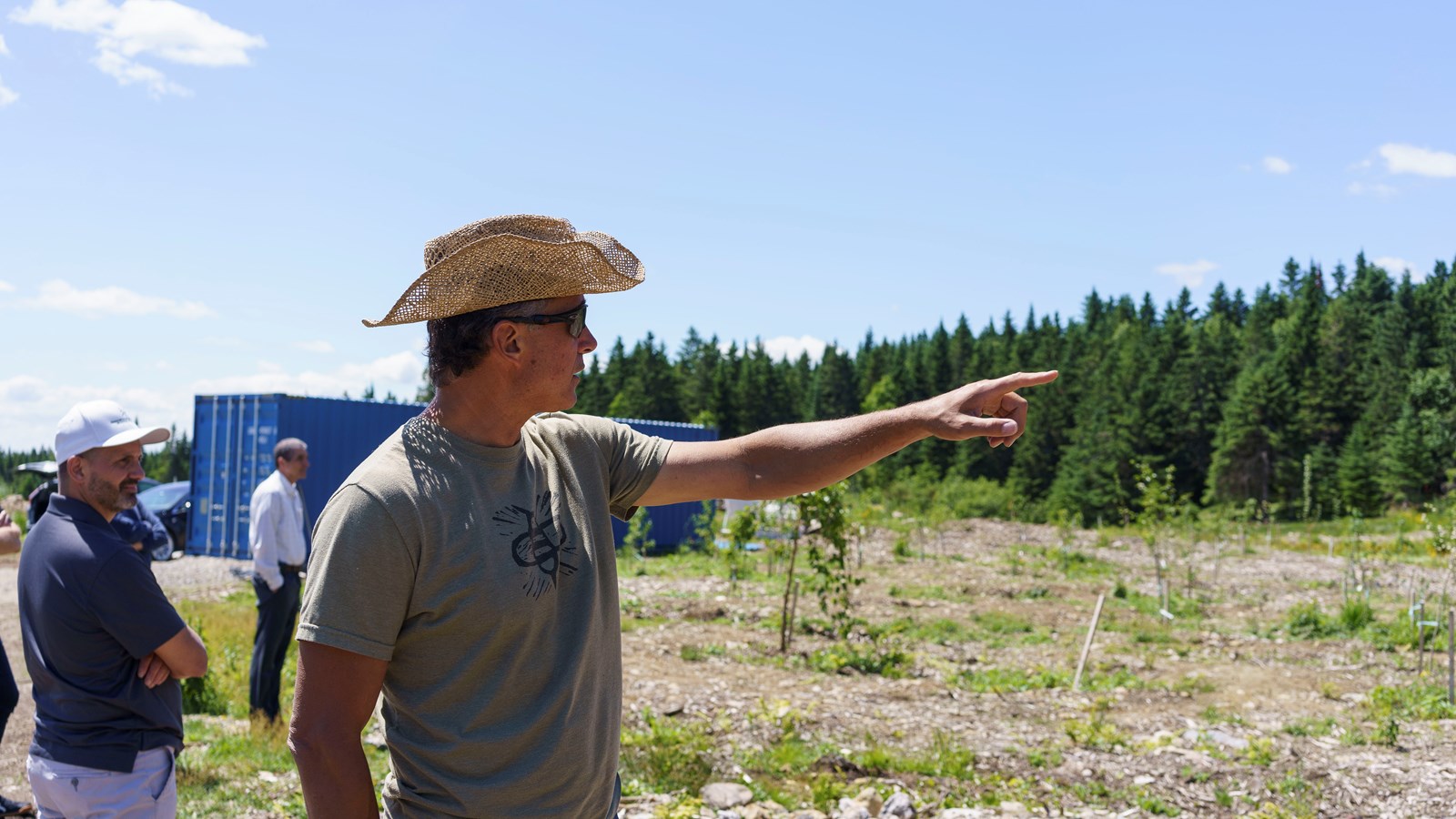 Un projet de reboisement voit le jour à Saint-Frédéric