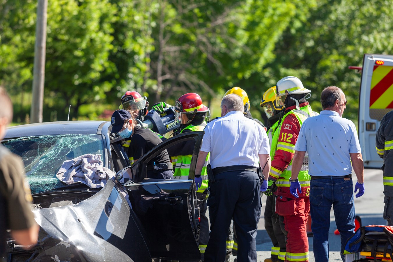 Accident Route du Golf Beauceville