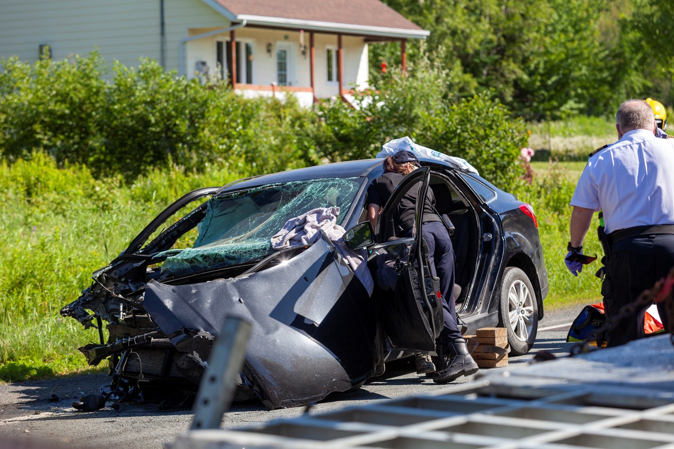 Accident Route du Golf Beauceville