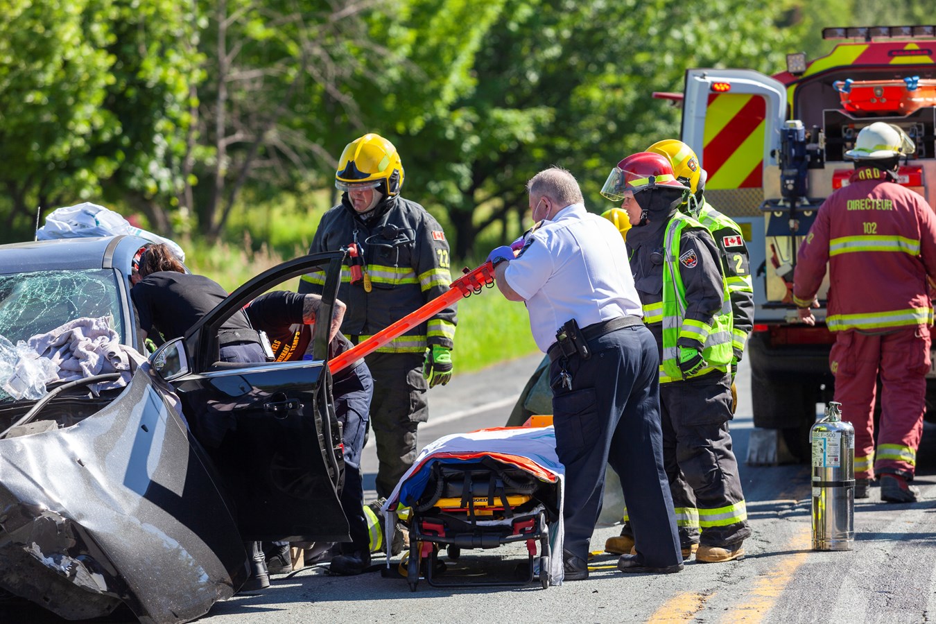 Accident Route du Golf Beauceville