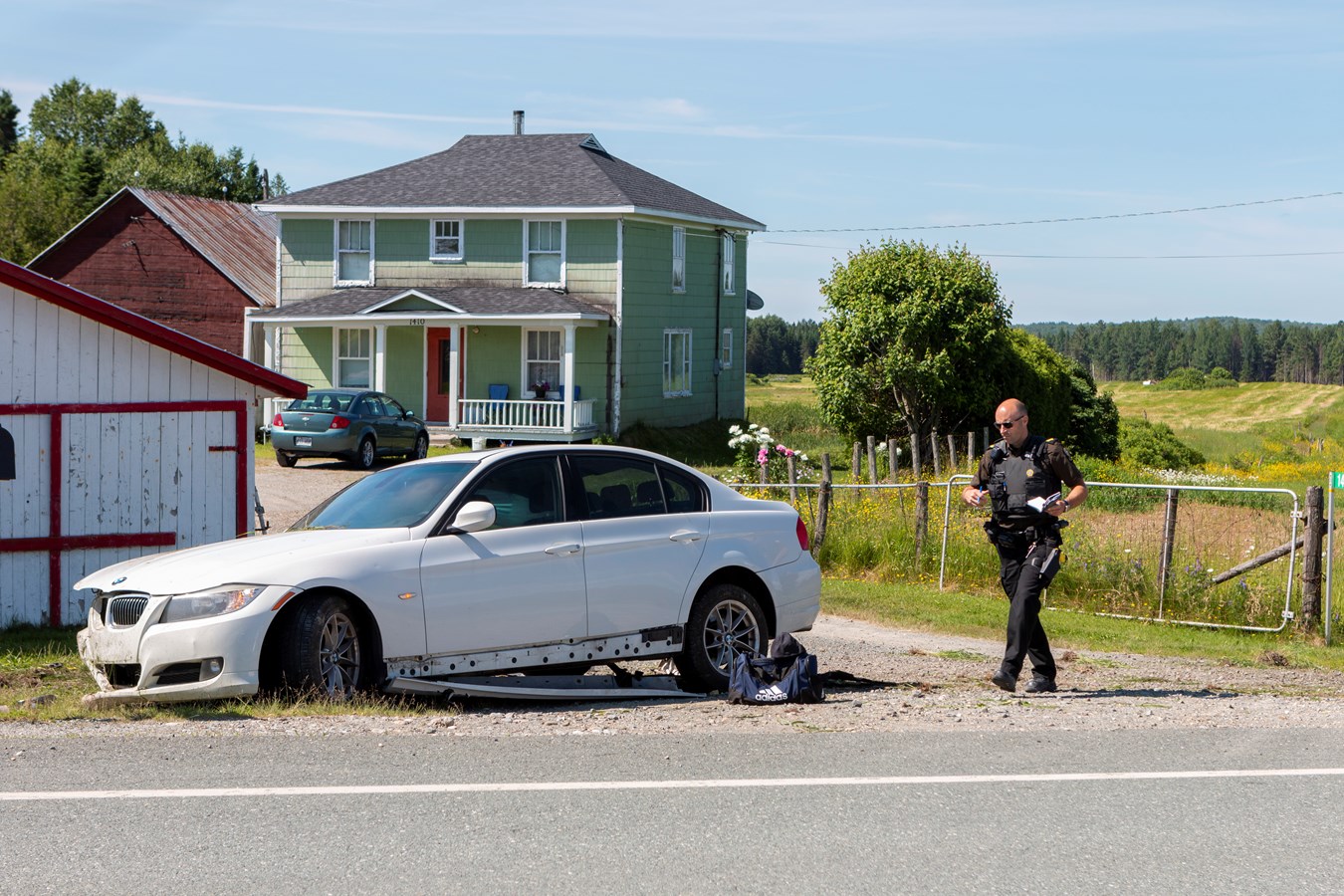 Accident Route 276 Saint-Joseph