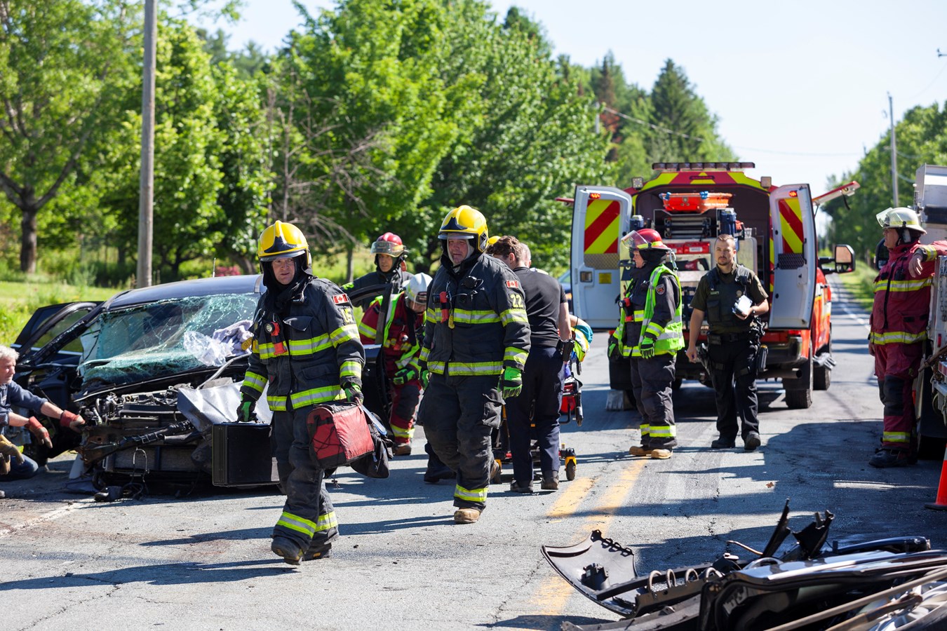 Accident Route du Golf Beauceville