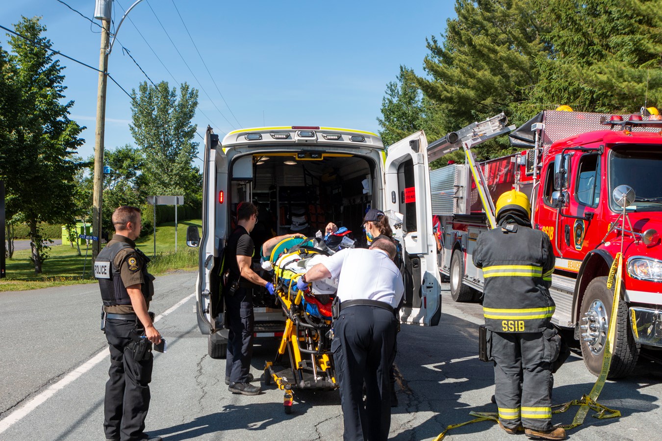 Accident Route du Golf Beauceville