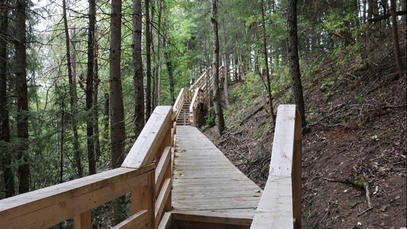 Sentier de Saint-Côme-Linière.