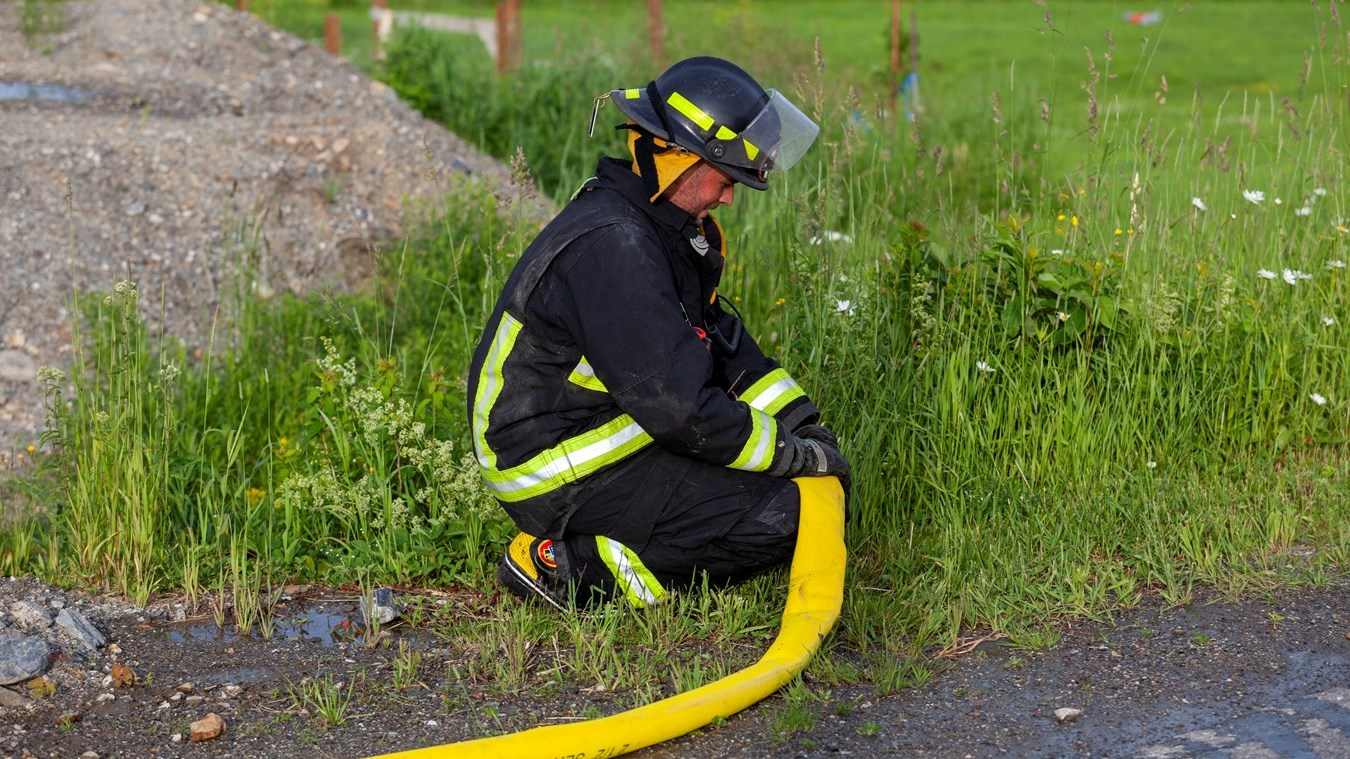 Un incendie dans un garage résidentiel de Saint-Séverin