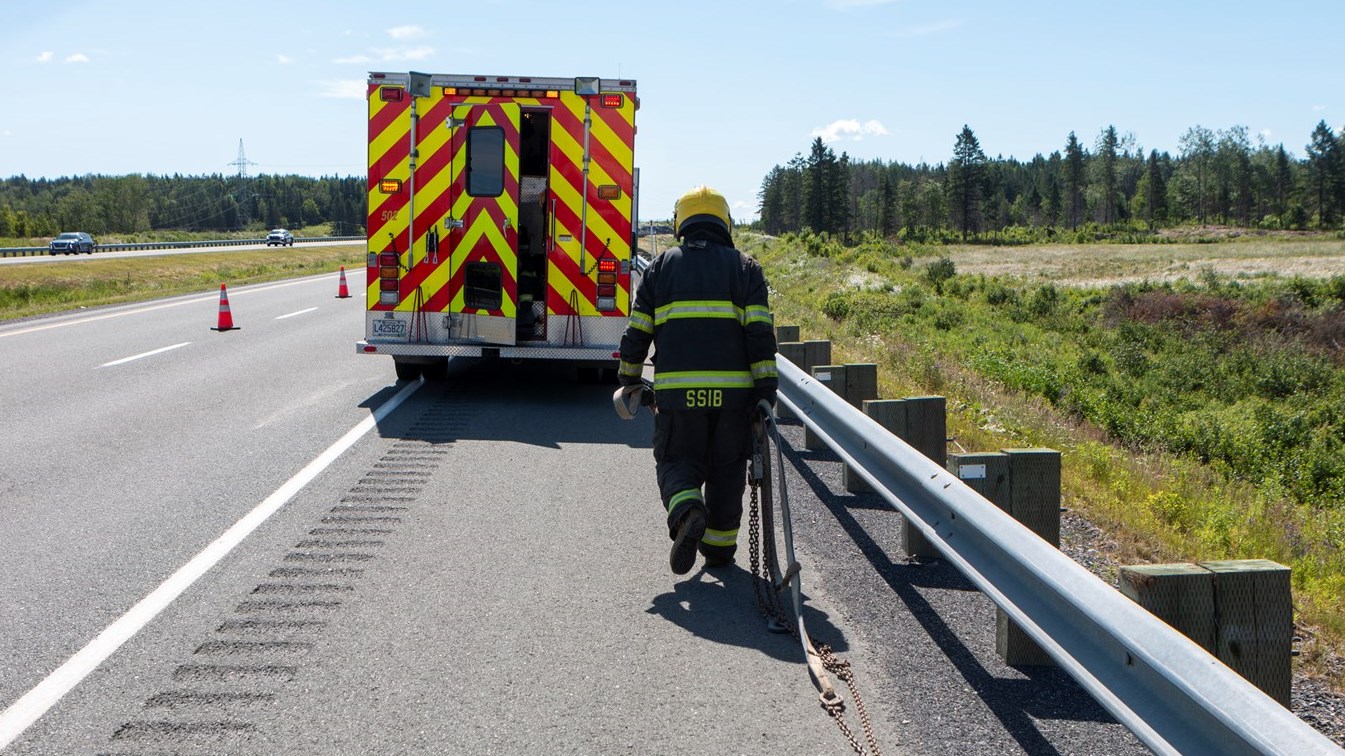Intervention en matières dangereuses ce matin sur l'A-73