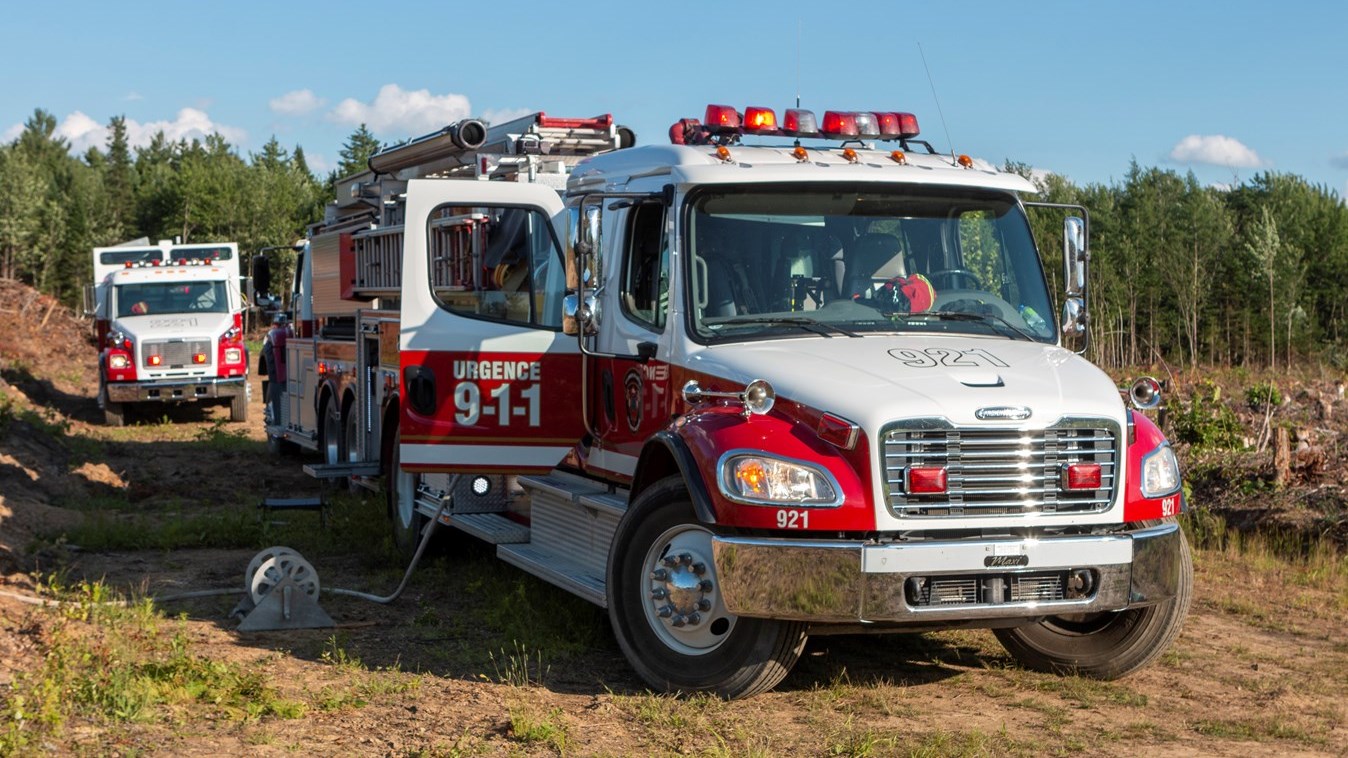 Feu de Broussaille Saint-Lambert-de-Lauzon