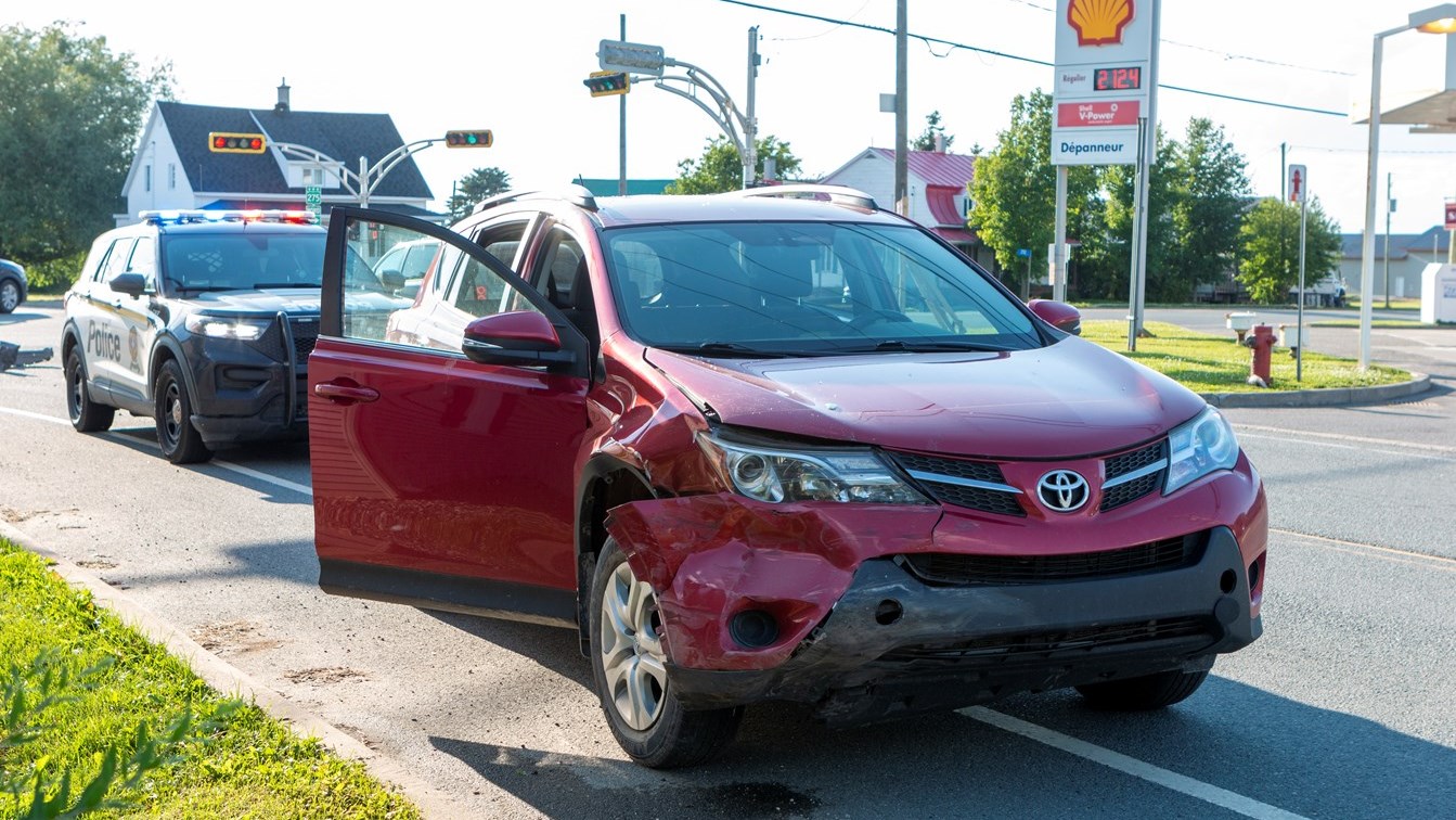 Accident à Saint-Isidore