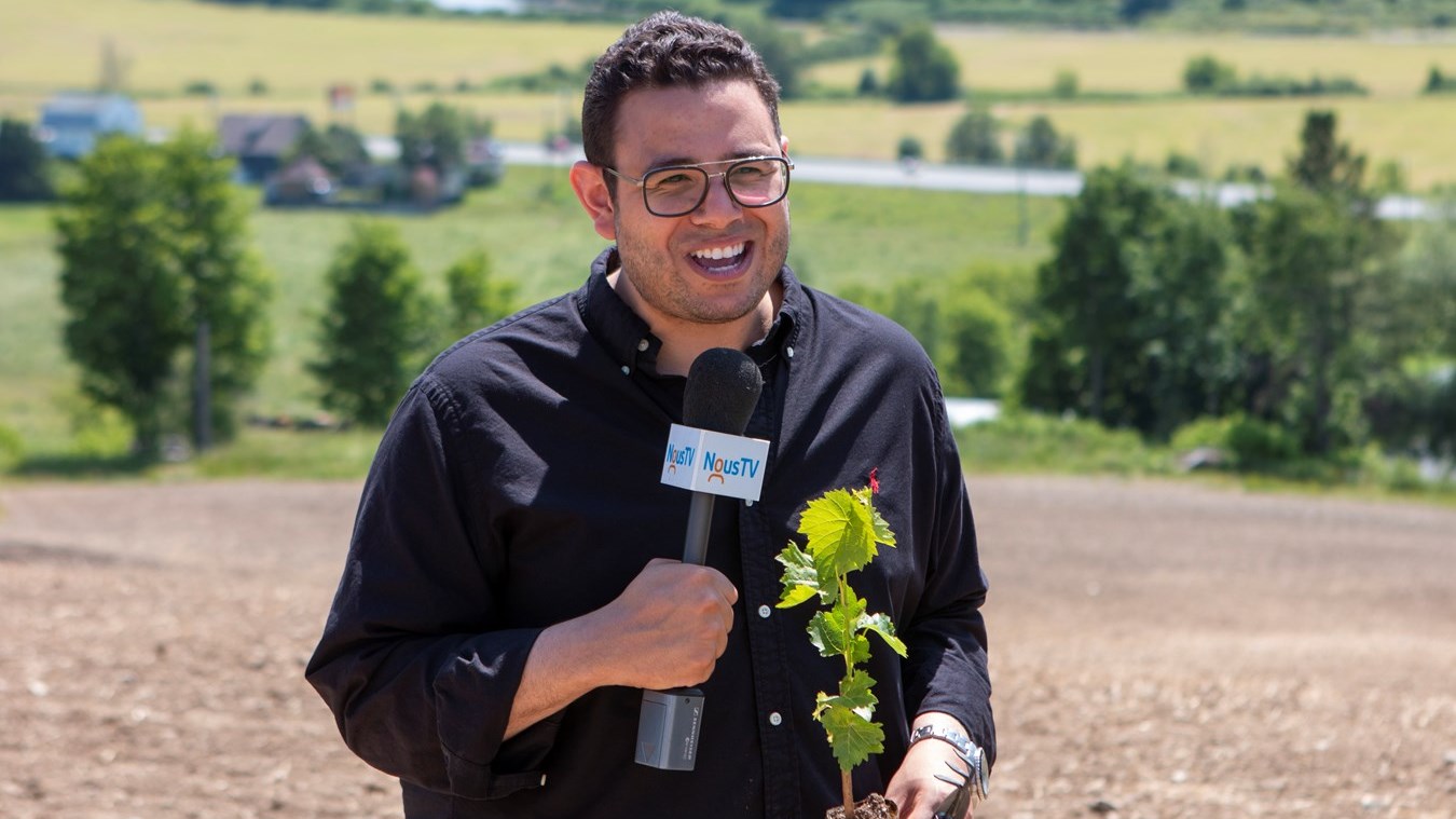Le Domaine La Vieille Grange plante ses premières vignes 