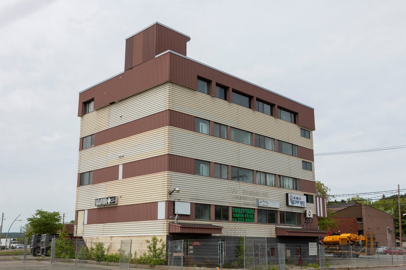Un bâtiment détruit, mais les souvenirs restent