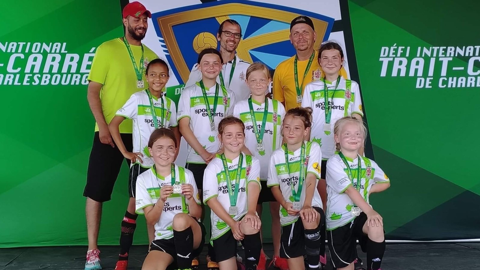 L'équipe U10F d2 a remporté la médaille d'argent.