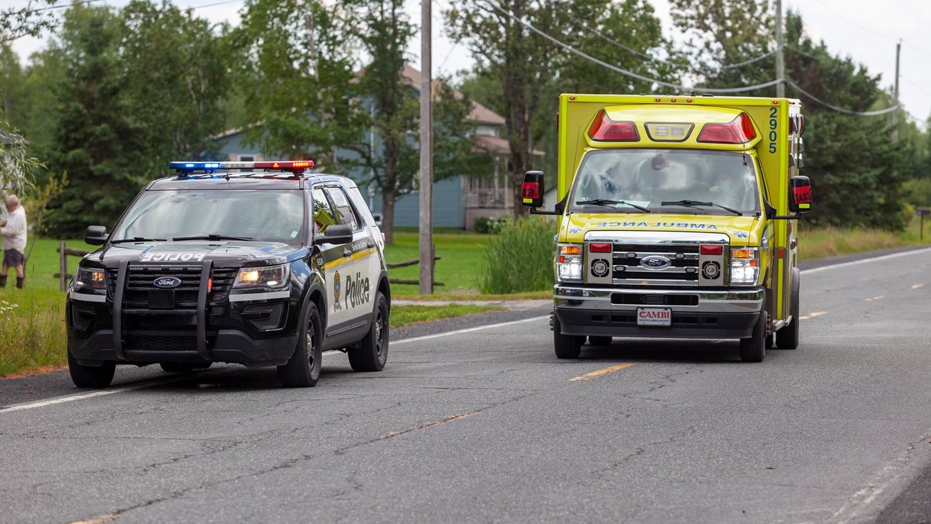 Un accident de motocross à Saint-René