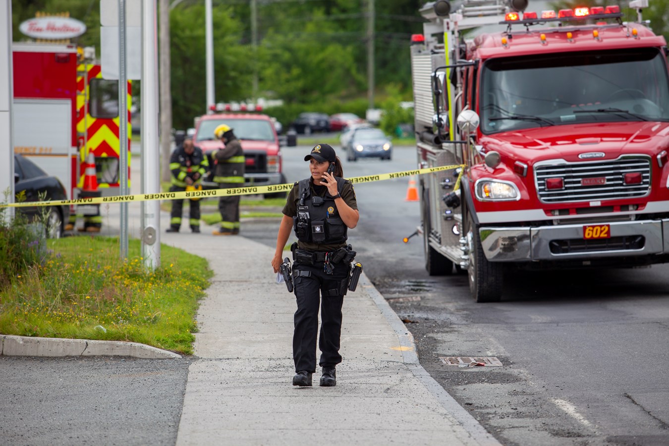 Début d'incendie dans un commerce vacant de Beauceville