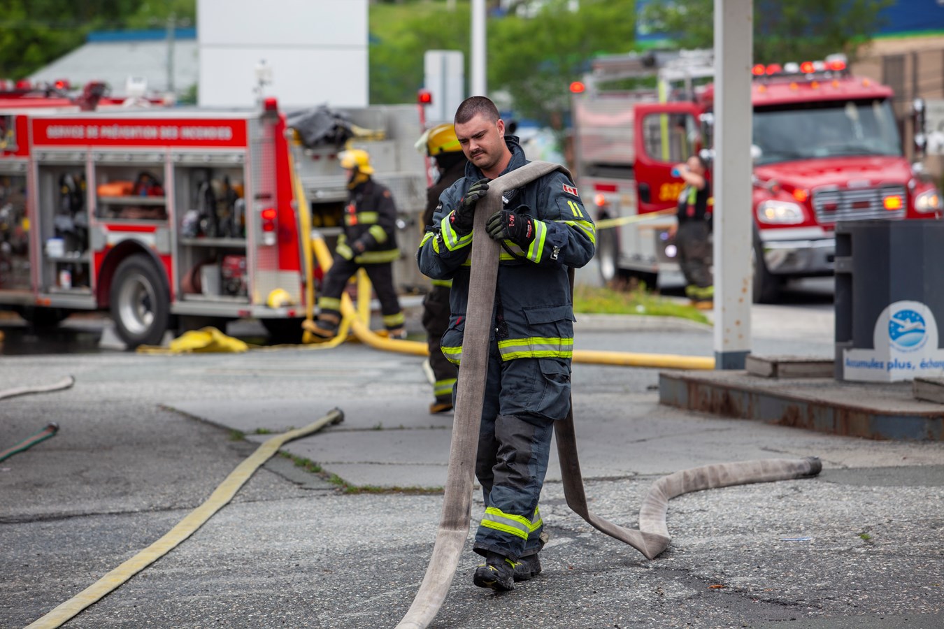 Début d'incendie dans un commerce vacant de Beauceville