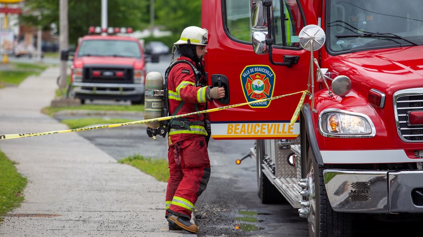 Début d'incendie dans un commerce vacant de Beauceville