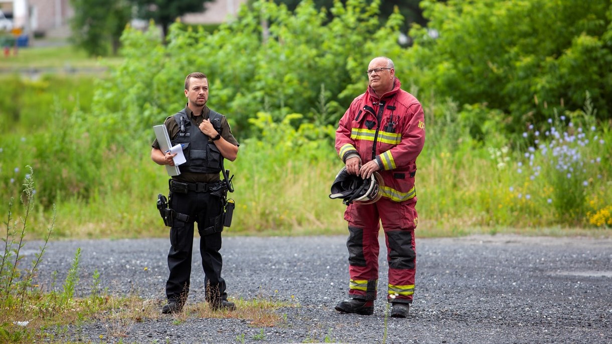 Début d'incendie dans un commerce vacant de Beauceville