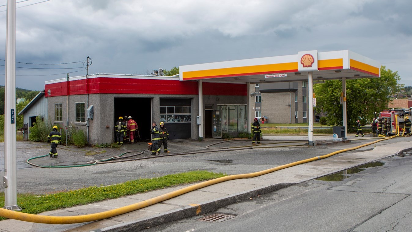 Début d'incendie dans un commerce vacant de Beauceville