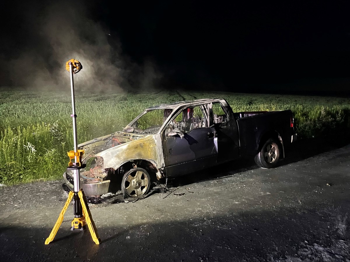 Un véhicule prend feu à Saint-Côme-Linière