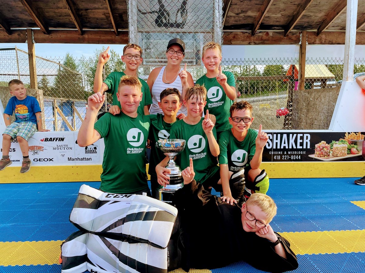 Une belle fin de saison pour les juniors de DekHockey Saint-Georges