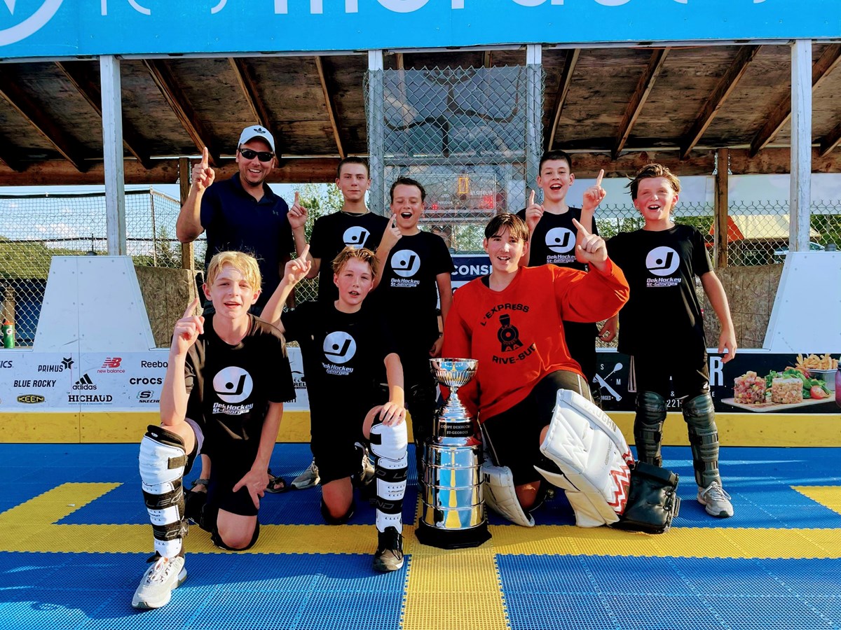 Une belle fin de saison pour les juniors de DekHockey Saint-Georges