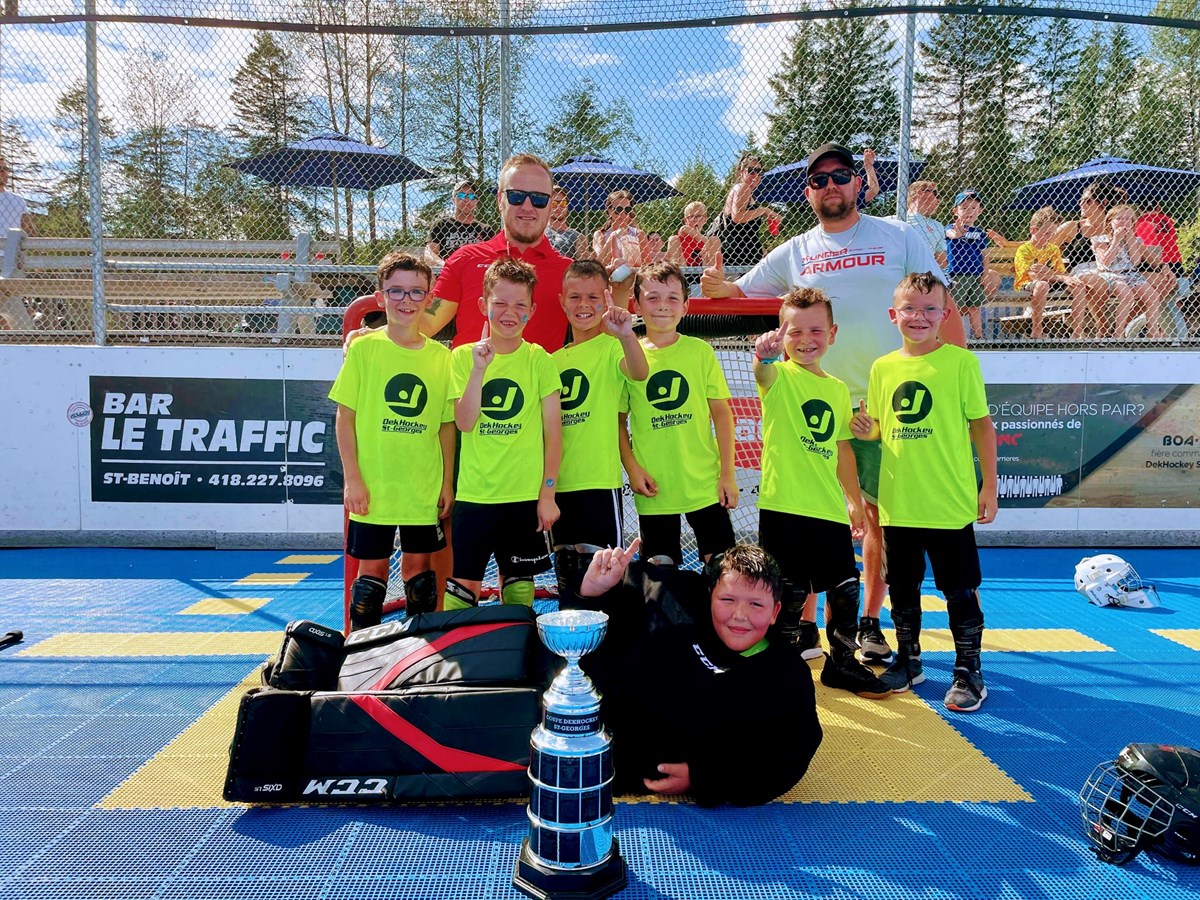 Une belle fin de saison pour les juniors de DekHockey Saint-Georges