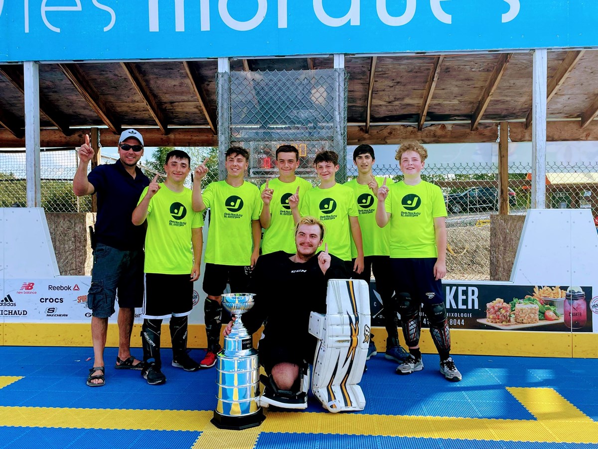 Une belle fin de saison pour les juniors de DekHockey Saint-Georges