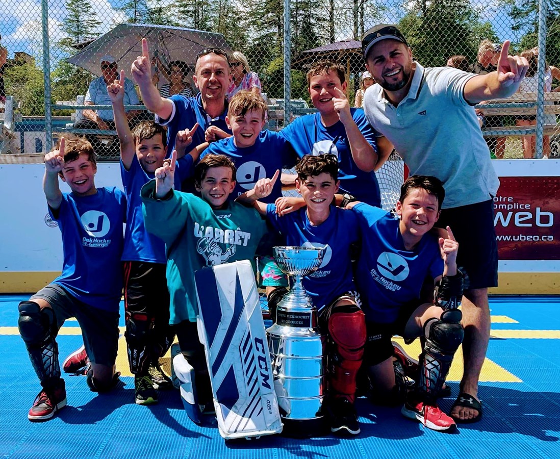 Une belle fin de saison pour les juniors de DekHockey Saint-Georges