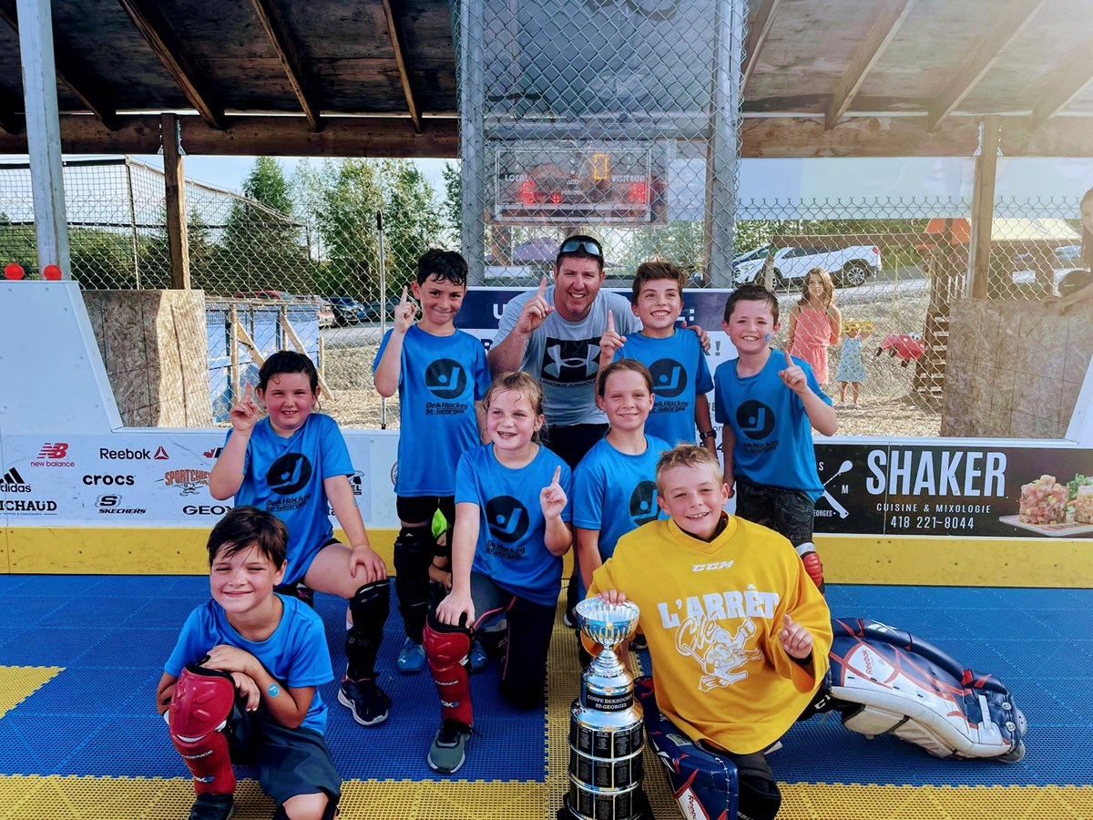 Une belle fin de saison pour les juniors de DekHockey Saint-Georges